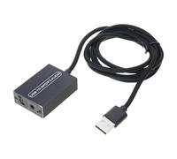 Convertitore adattatore uditivo USB per estrarre l ' dal laptop convertitore ottico e con porta da 3, 5 mm