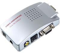 Convertitore Adattatore Video Da Vga a Av Rca,S-Video Monitor Pc Proiettori