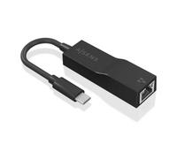 Convertitore AISENS USB3.1 Gen1 da USB-C a Gigabit Ethernet 1000 Mbps, 11 cm, nero