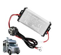 Convertitore Alimentazione per Riscaldatore Aria,Convertitore da 110V a 12V Ricaricabile Portatile, AC A DC Per Riscaldatore Parcheggio 25A Con Protezione | per Camper Roulotte Casa e Gara