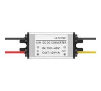Convertitore Amolatore DC 24V 12V - Alimentazione Regolatore Tensione Regolabile | Modulo Trasformatore 1-5A Per Automobile Camion Camping-Car Elettronica Adattatore Impermeabile