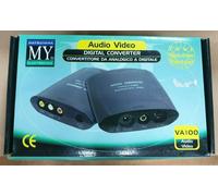 CONVERTITORE ANALOGICO DIGITALE VA100 INGRESSO RCA USCITA S/PDIF TOSLINK S-VHS