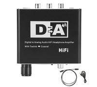 Convertitore audio a 5.1 canali, decodificatore audio digitale-analogico con elaborazione audio HD per uso professionale e domestico.