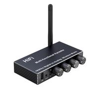 Convertitore audio Bluetooth 5.4 con telecomando IR U Disk Play Adattatore wireless per altoparlanti e cuffie auto