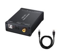 Convertitore audio da USB a digitale, adattatore audio stereo L/R e jack da 3,5 mm