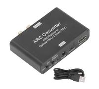 Convertitore Audio DAC 192KHZ, Adattatore Ottico a e Jack 3.5mm, Audio Stereo per Amplificatore e TV - Supporto 5.1 Canali, Uscita Ottica e Coassiale, Alta Qualità Hifi