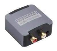 Convertitore audio digitale-analogico SPDIF DAC Ottico/coassiale a RCA Decodificatore amplificatore DAC con uscita audio da 3,5 mm for TV