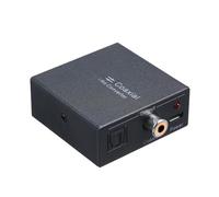 Convertitore Audio Digitale Bidirezionale Adattatore SPDIF Ottico in Coassiale Splitter Switch Plug and Play