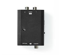 Convertitore audio digitale Ingresso 1x femmina RCA 1 x TosLink uscita 2x RCA f