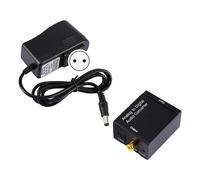 Convertitore audio digitale ottico Toslink e coassiale, supporta LPCM non compresso a 2 canali per un suono ad alta fedeltà, plug & play per una