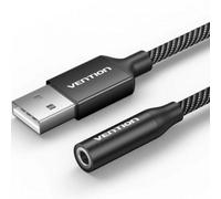 Convertitore audio Vention CVEBC USB-A Maschio 3.5 mm Femmina 1 m Grigio