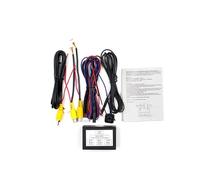 Convertitore Canali Parcheggio Per Auto 2 DIN Interruttore Automatico Vista Frontale Vista Laterale, Telecamera Posteriore Scatola Controllo Video telecamera retromarcia