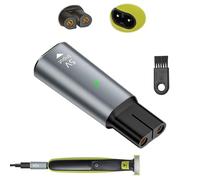 Convertitore caricabatterie per rasoio da 5 V, compatibile con Philips One Blade QP2724 QP2824 S3145 S7887 S5887 MG5910 MG7910 MG7950 MG9510 X3001 X3053 3000X, adattatore di ricambio di alimentazione