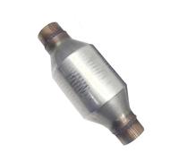 Convertitore catalitico per auto corsa ad alto flusso da 2,5'' / 6,35 cm, 400 celle, catalizzatore di scarico EURO 1, substrato in acciaio inossidabile Convertitori catalitici per auto Catalizzatore