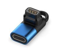 Convertitore Cavo di Ricarica per Smartwatch Convertitore Adattatore USB Tipo C per Coros Pace2 Apex Apex Pro Vertix Vertix 2 Nero