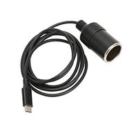Convertitore Cavo per Accendisigari da Auto da USB C a 12V, Adattatore per Accendisigari USB Tipo C, Cavo Convertitore di Alimentazione Femmina da 4,9 Piedi USB C Maschio a Presa