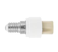 Convertitore Ceramica G9 E14 a Bianco Portalampada | Isolamento, Resistente al Calore, Conversione della Presa, per Case e Centri Commerciali