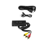 Convertitore Compatibile da un AV Convertitore Compatibile da un Video Adattatore Audio Supporta PAL/NTSC Compatibile