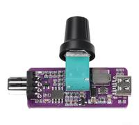 Convertitore compatto a 4 pin per controller ventola PWM 12 V, plug-and-play per raffreddamento ad acqua fai da te, controllo continuo 0-100%, design PCB silenzioso (A)