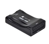 Techly Convertitore Compatto da Scart a HDMI Selezione 720p/1080p