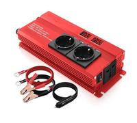 Convertitore Convertitore Corrente 4000W/5000W/6000W Auto Power Inverter Onda Sinusoidale Modificata Picco DC 12V A AC 230V Presa UE Display A LED Con 4.8A 4 Prese USB(4000W Universal)