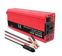 Convertitore Convertitore Corrente Inverter 12V A 220V 230V Trasformatore Convertitore Di Tensione Accendisigari Auto Doppia USB Presa Universale Accessori Auto 2600W