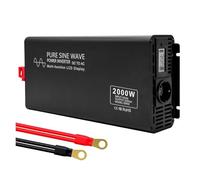 Convertitore Convertitore Corrente Inverter A Onda Sinusoidale Pura Da 2000 W CC 12 V 24 V 36 V 48 V 60 V 72 V A CA 220 V 240 V Per Veicoli Modificati, Camper E Auto(60V,2000W-EU)