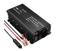 Convertitore Convertitore Inverter A Onda Sinusoidale Pura 1000W/1500W/2200W/2600W/3000W Trasformatore LED Voltmetro Presa Universale UE Power Inverter(12V 50Hz,Universalm,2200W)