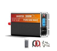 Convertitore Convertitore Inverter A Onda Sinusoidale Pura Da 3000 Watt 12 V CC A 220 V Per Sistemi Solari Fuori Rete Per Camper E Roulotte(12V,Peak power 3000W)