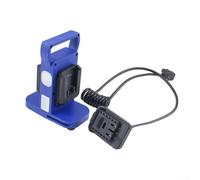 Convertitore Cordato per Utensili 185mm Plastic | Angolo 90°, luce LED integrata, per ideale per angoli bui, plastica , montaggio rapido