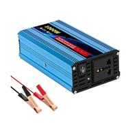 Convertitore Corrente Convertitore Di Potenza Trasformatore Da 12 V/24 V A 220 V/110 V 50/60 HZ Da CC A CA Inverter Solari Con Display A LED Onda Sinusoidale Pura(12V60HZ,110V,1000W)
