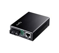 Convertitore Cudy MC100SA-20 10/100M 1310nm Monomodale SC 20km Plug and Play Nero