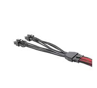 Convertitore da 12 pin a doppio cavo grafico da 6 + 2 pin a 8 pin. Ottimizza l'alimentazione per il collegamento della scheda grafica. Adattatore inverso per schede grafiche da 12 pin a due 8 pin.