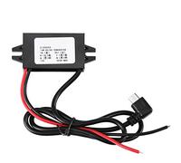 Convertitore da 12V DC a 5V DC 3A Micro USB Regolatore di Tensione 15W Adattatore di Alimentazione USB Impermeabile per Auto
