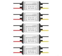 Convertitore da 24 V a 12 V CC, 1 A 5 A, con design compatto e robusto guscio in alluminio per una maggiore durata in condizioni difficili (4A)