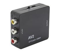 Convertitore da AV a HDMI, da RCA a HDMI, Adattatore Convertitore Audio Video Mini RCA 1080P per Monitor TV