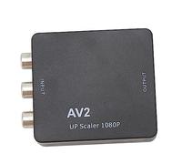 Convertitore da AV a HDMI, HD 1080P da RCA a HDMI, Adattatore Convertitore Video Conversione Senza Perdite Plug and Play per Host Interfaccia AV, Monitor e TV