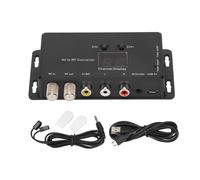 Convertitore da AV a RF, modulatore digitale UHF, Mini TM70 con display del canale e supporto per extender IR per formati NTSC PAL, livello di uscita