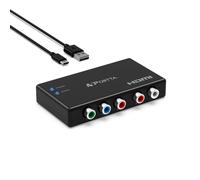 Convertitore da componente a HDMI adattatore PORTTA da YPbPr a HDMI supporta