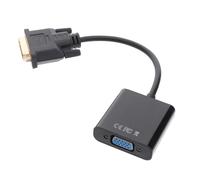 Convertitore da DVI-D a VGA Adattatore da DVI-D a VGA Convertitore video ad alta definizione Convertitore di display per PC Adattatore da DVI a VGA