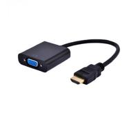 Convertitore da HDMI a VGA con audio Nero