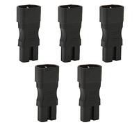 Convertitore da IEC320 C14 a IEC320 C15, Adattatore di Alimentazione Multifunzionale Stabile Ad Alta Potenza da 2500 W 5 Pezzi per Presa ups