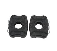 Convertitore da pedale clipless a pedale piatto per bicicletta, adattatore wireless per pedale, staffa piatta antiscivolo con matrice esagonale per bici da strada in lega
