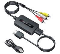Convertitore da RCA a HDMI Con Cavi Adattatore Maschio Composito a HDMI CVBS AV