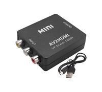 Convertitore da RCA un da AV un 1080P RCA CVBS Adattatore per Convertitore Audio Video PAL/NTSC per TV/PC/PS3/STB/ VHS