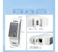 Convertitore da RS485 a Ethernet per uso industriale con configurazione interfac