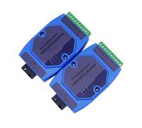 Convertitore da RS485 a fibra ottica, porta seriale a modulo transceiver SC, adattatore ottico monomodale RS422 RS232 per guida DIN