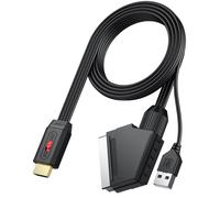 Convertitore da SCART a HDMI 1080P Cavo da SCART Maschio a HDMI Maschio 150 CM