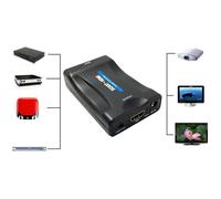 CONVERTITORE DA SCART A HDMI ADATTATORE VIDEO AUDIO STEREO TV 1080P FULL HD