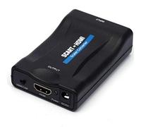 Convertitore Da Scart A Hdmi Adattatore Video Audio Stereo Tv 1080p Full Hd
